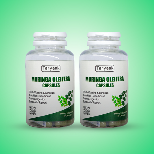 Moringa Capsule Pack (2 Bottles)