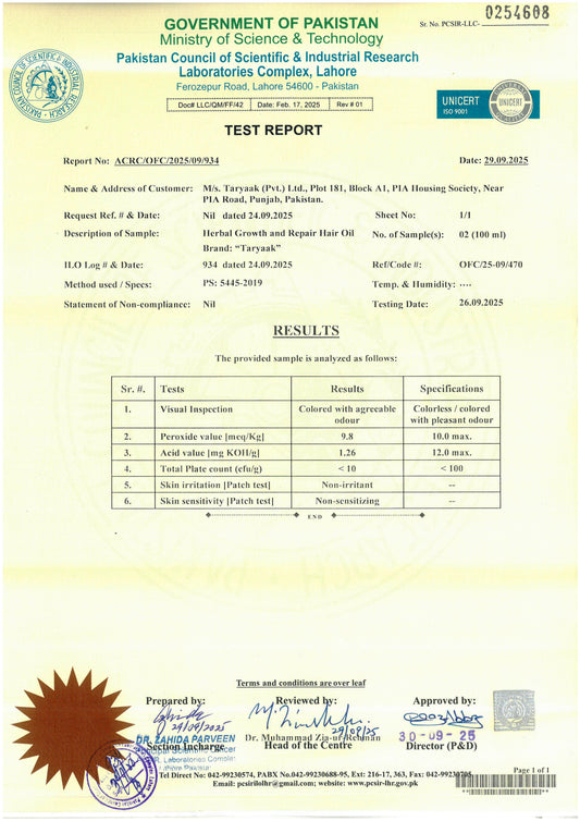 Herbal Hair Oil – For Hair Fall, Growth & Shine